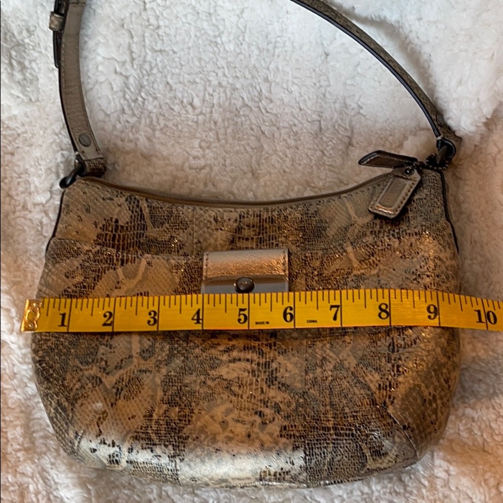 Coach Kristin Python Handbag - Picture 8 of 9